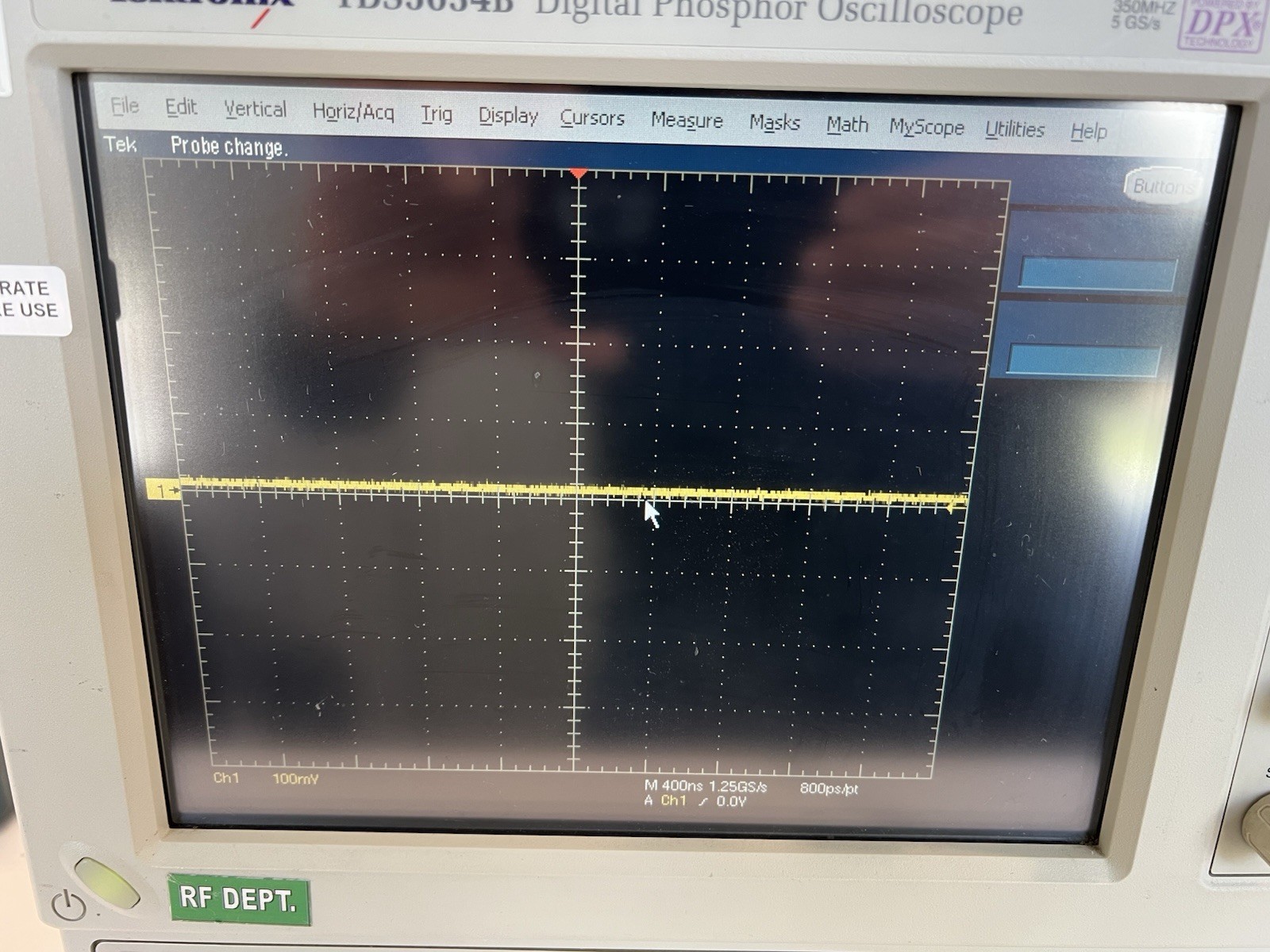 tektronix TDS5034B Digital phosphor Oscilloscope 350MHZ