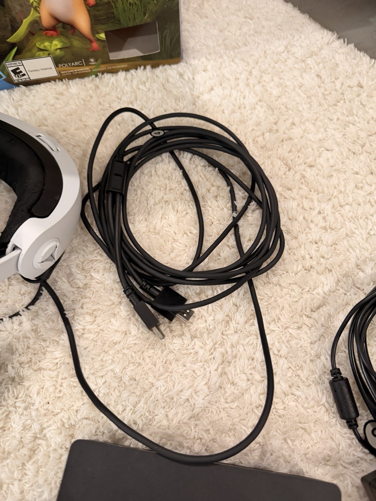Sony PlayStation VR Virtual Reality Headset PSVR Used With Box Camera