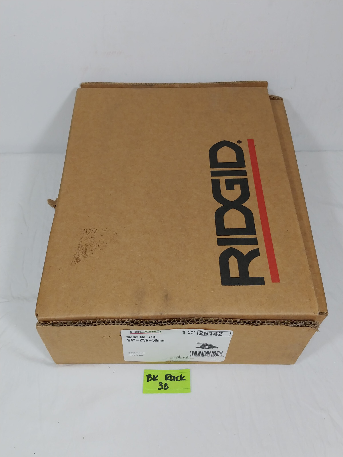 RIDGID 713 (26142) Universal Quick-Opening Die Head LH, 1/4" to 2" NPT