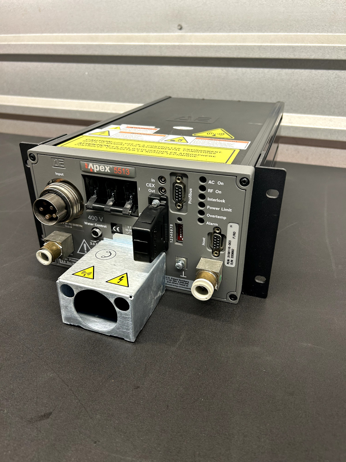Advanced Energy APEX 5513 13.56MHz RF Generator Power Supply 5kW 3156116-003