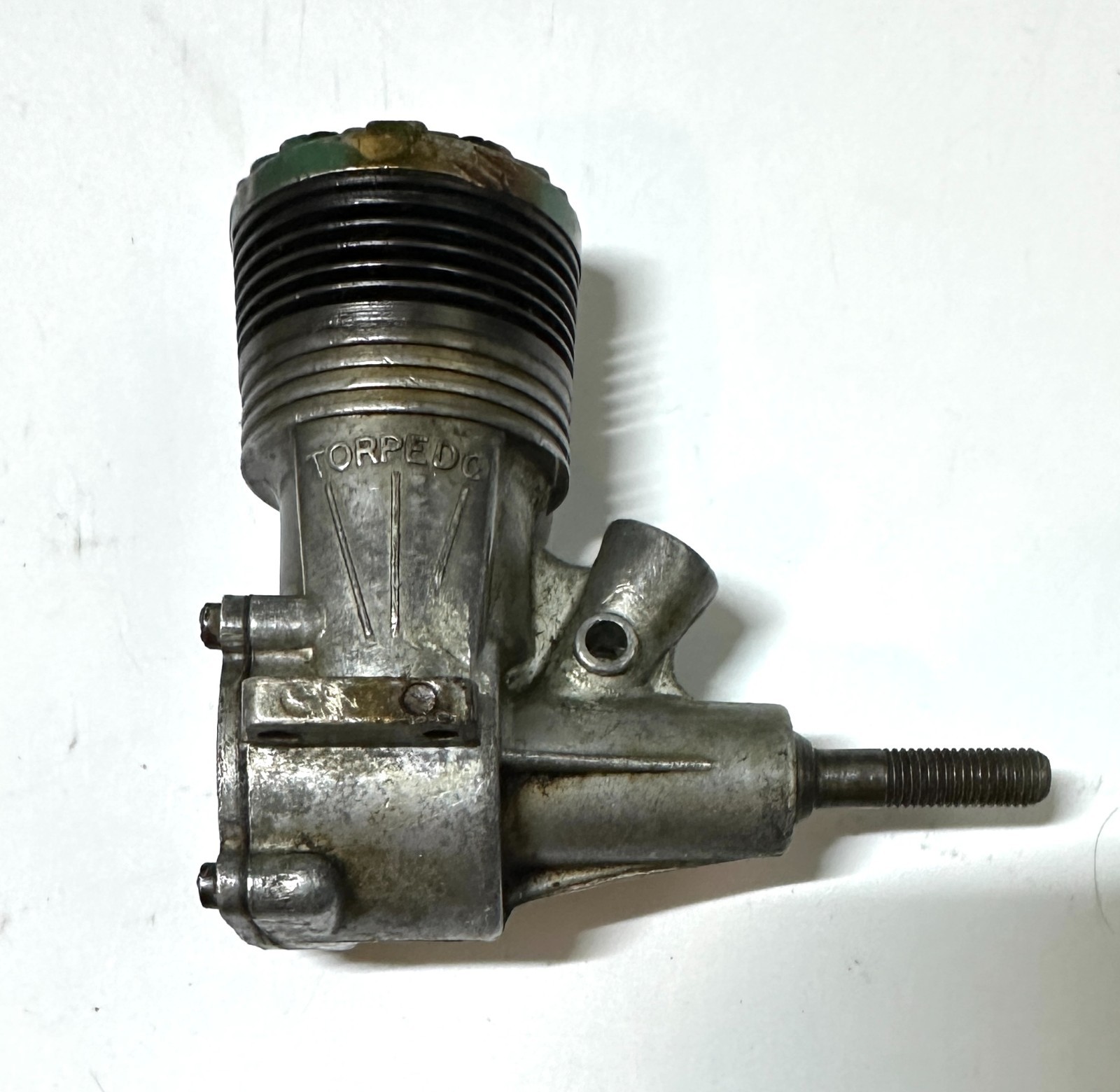 K&B Torpedo 35 Green Head model airplane engine vintage 35 R/C Engine for Parts
