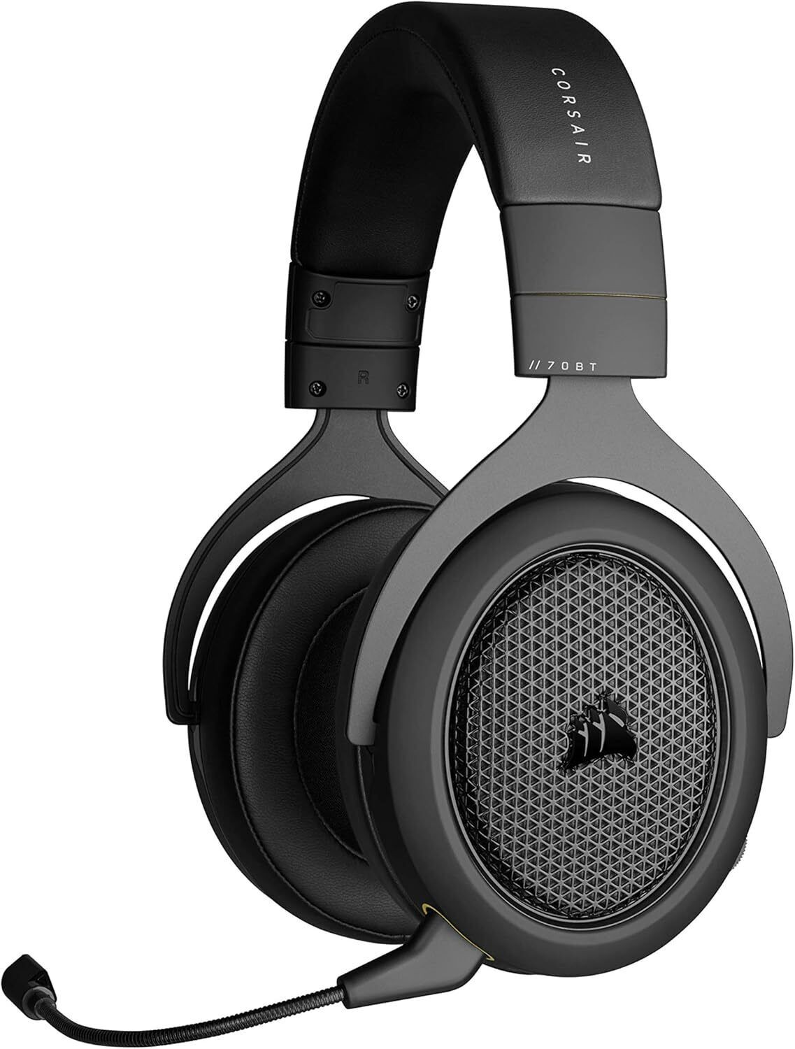 Corsair HS70 BLUETOOTH Wired Gaming Headset with Bluetooth, Carbon