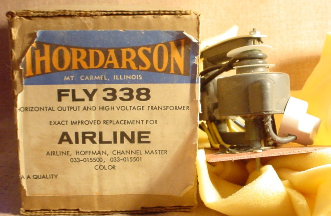 Thordarson FLY338 Horizontal Transformer 1960s NOS Airline, Hoffman, C Master