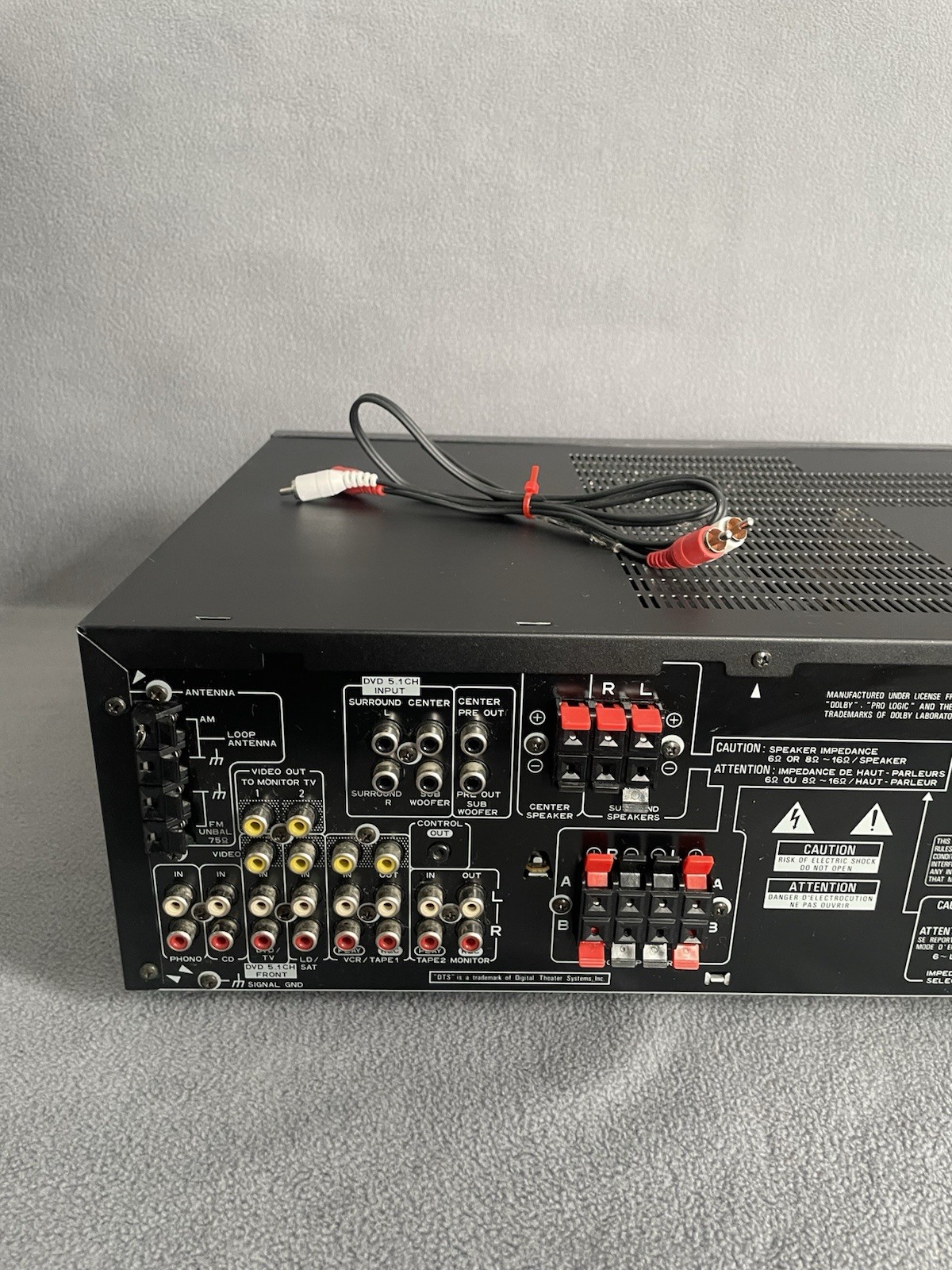 Pioneer Audio/Video 5.1 surround Receiver VSX-D458 280 Watt Powerhouse