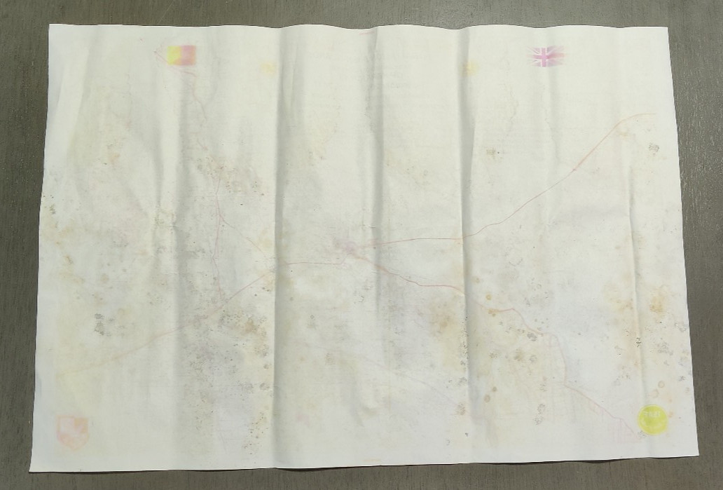 UK Afghanistan Map 1st Batallion Irish Guards