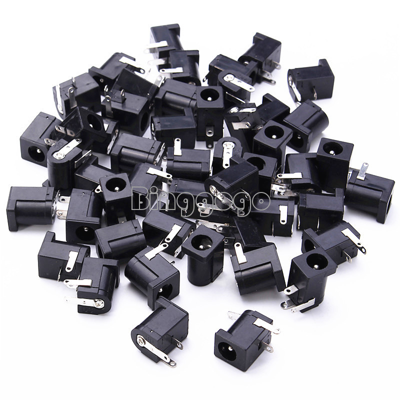 20pcs 5.5x2.1 DC-005 Electrical Jack Socket Power Outlet Audio Video Connector