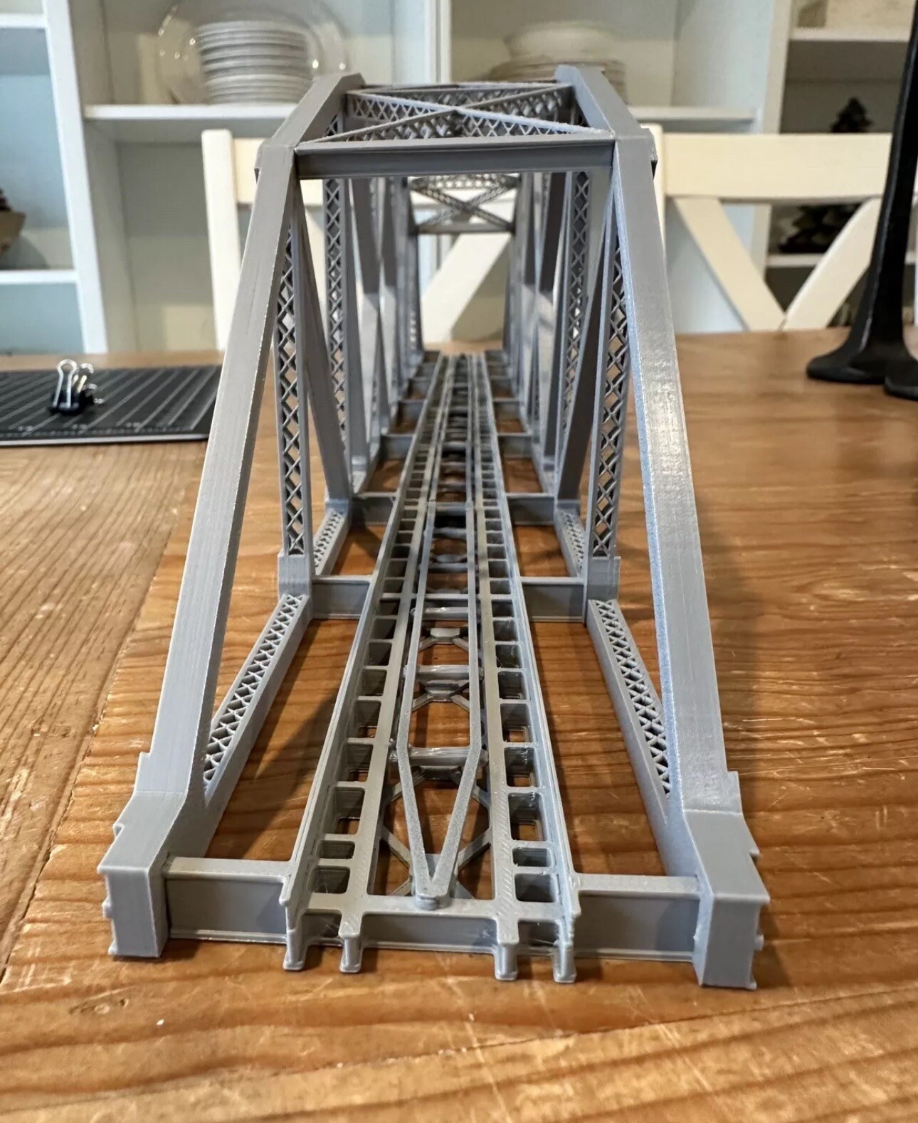 HO SCALE 46 Inch ARCHED TRUSS BRIDGE Single Track "not assembled"