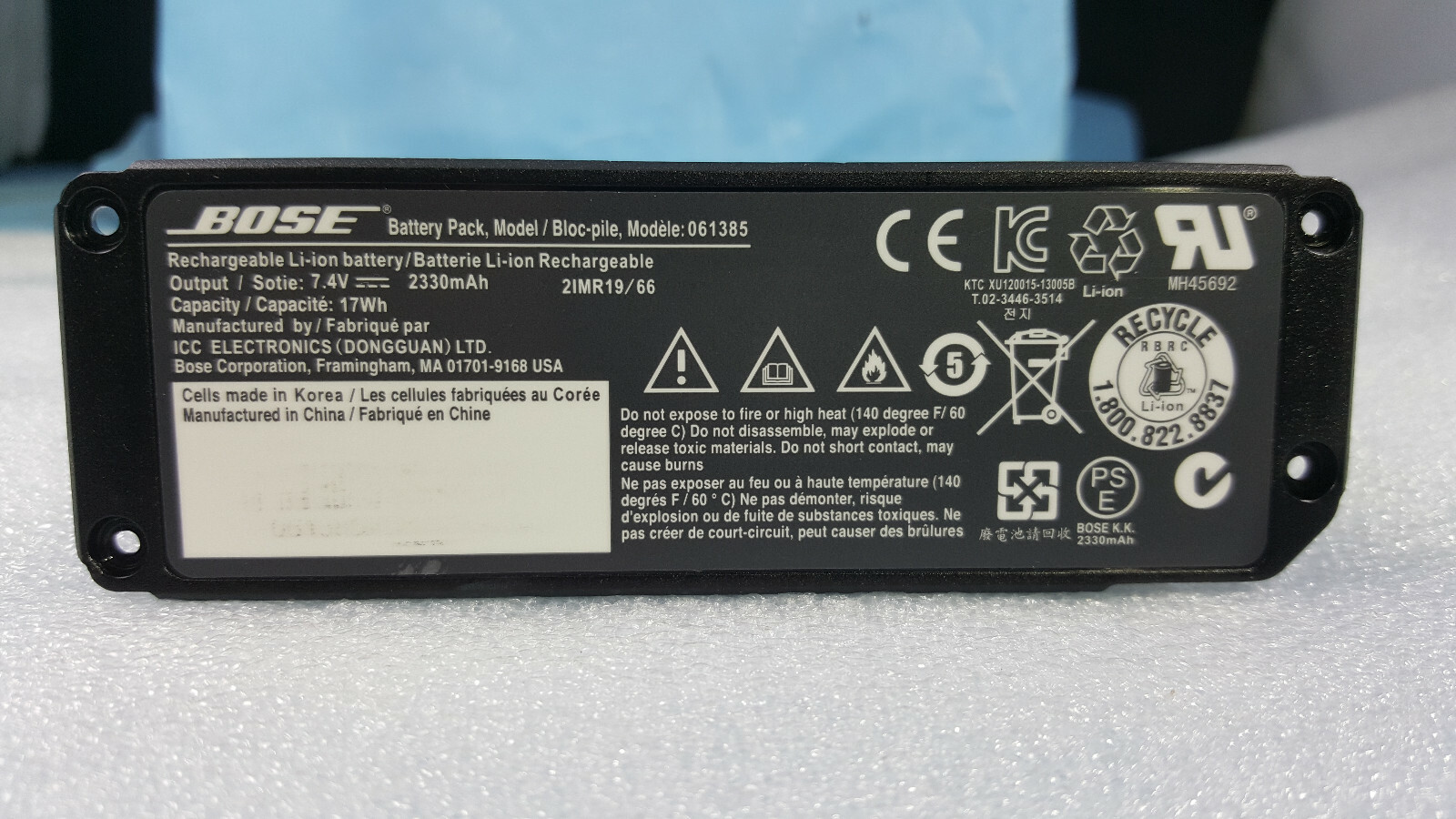 New Authentic Bose SoundLink Mini 2330mAh Battery Great Deal-061385