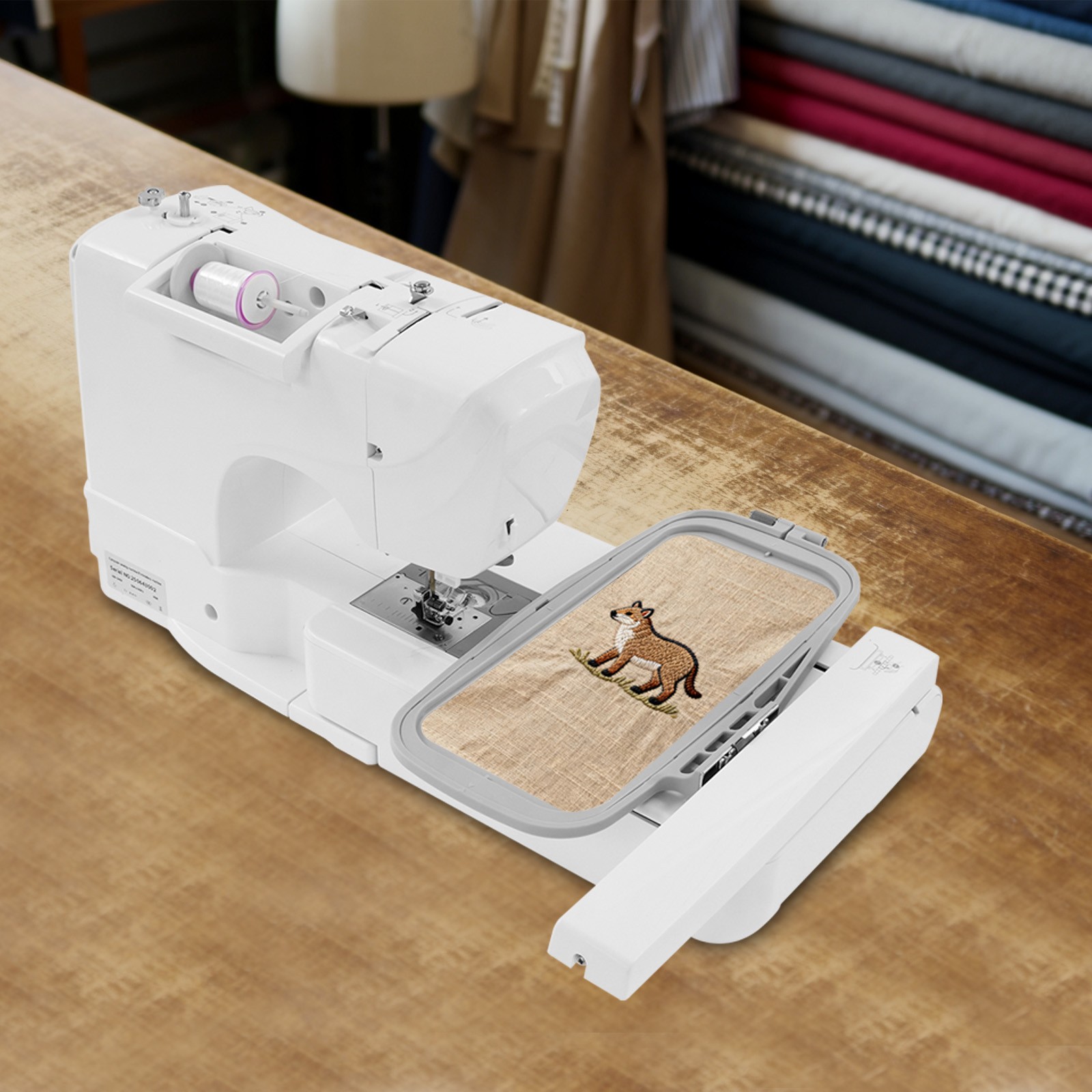 7" Screen Computerized Embroidery&Sewing Machine Automatic Embroidery Machine US