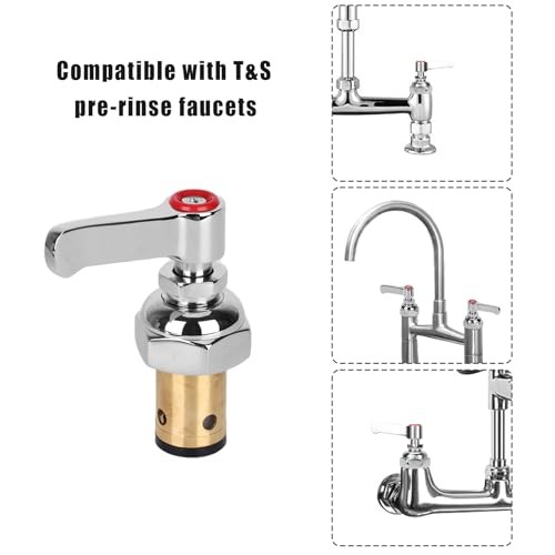 Hot Spindle Assembly for 002714-40 Eterna Valve Replacement, Hot Side Handle