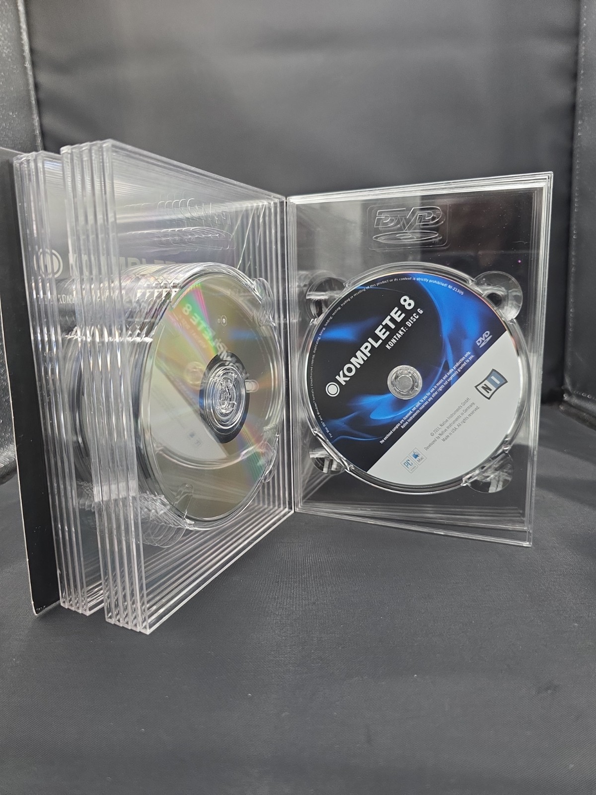 Native Instruments Komplete 8 (with Serial Number and all disks)