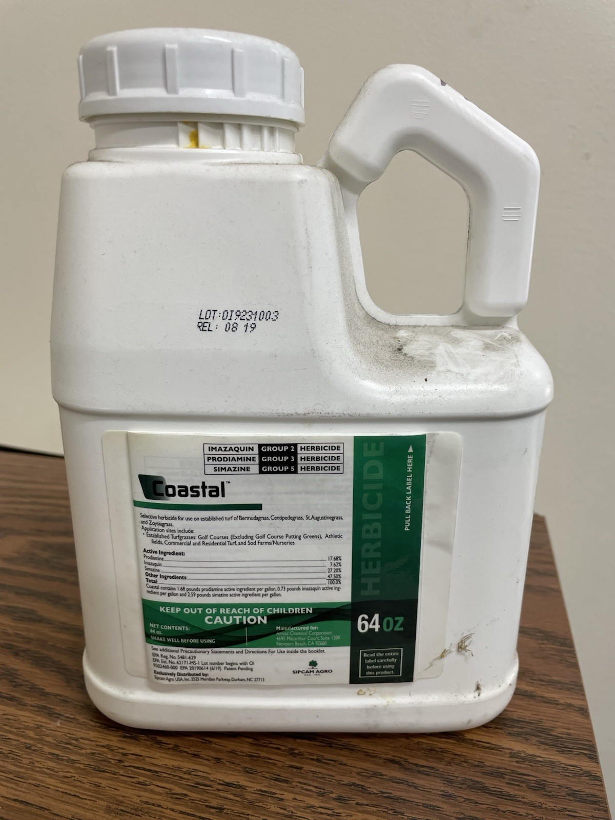 Coastal Herbicide 64oz Container for Lawns & Landscapes