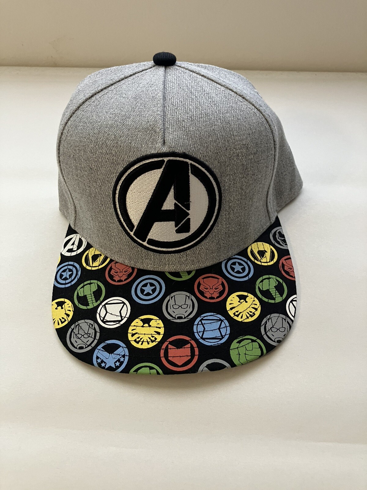 Lot Of 2 Marvel Hats NWT Boys Adjustable Strap backs Baseball Caps