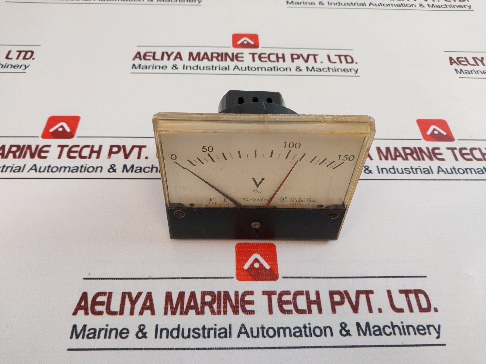 TOYO KEIKI ACF-12N Analog Voltmeter 0-150V