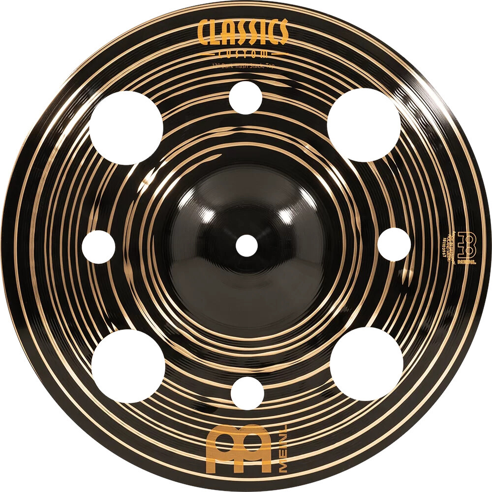 Meinl CC-12DASTK Classics Custom Dark Trash Stack Cymbals, 12"