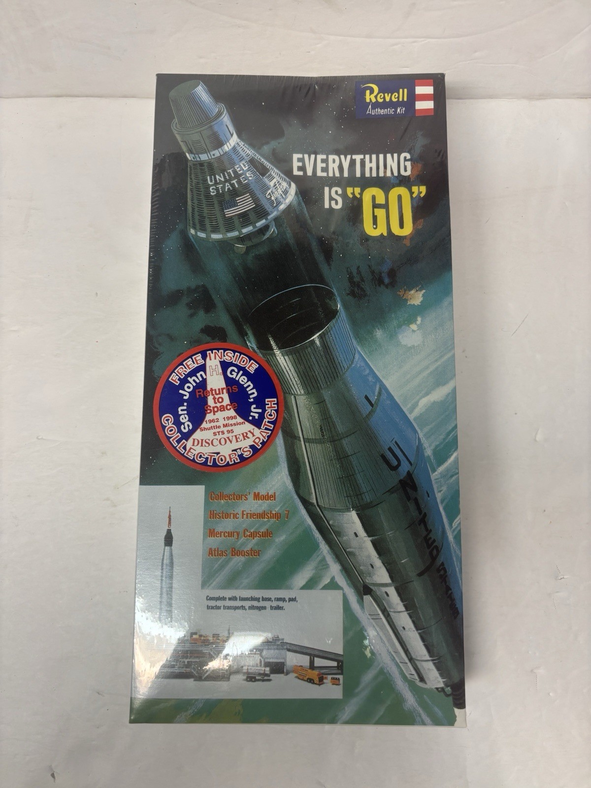 Revell Everything Is  “GO” Mercury Capsule & Atlas Booster Kit SEALED