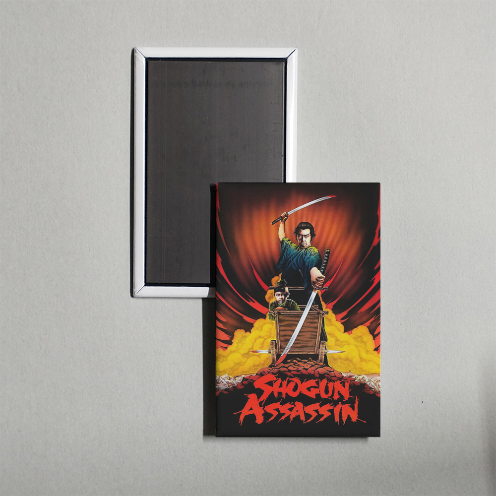 Shogun Assassin Mini Movie Poster Fridge Locker Magnet