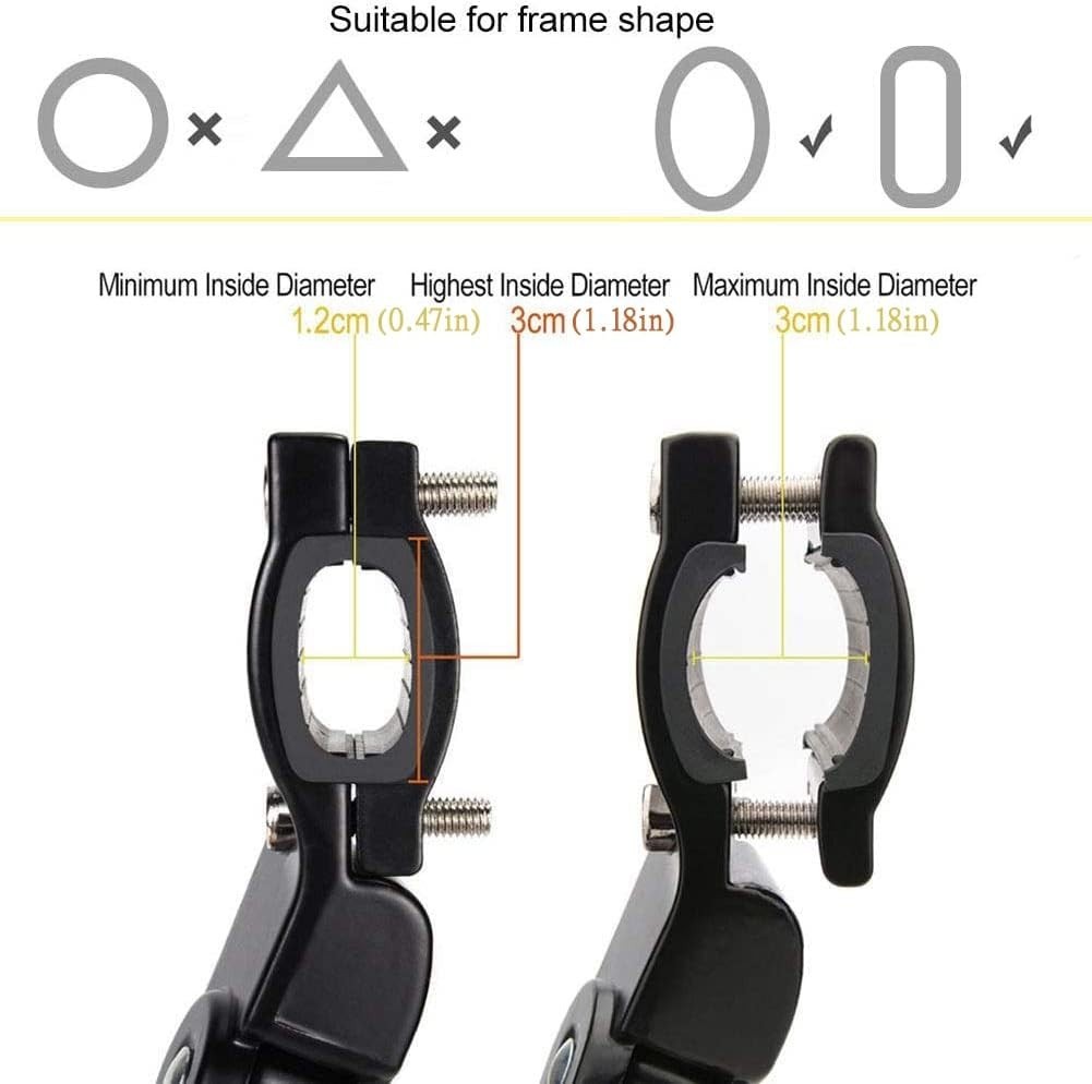 Adjustable Aluminum Alloy Bike Kickstand: Fit for 22-28 Inch Bikes - Waterproof
