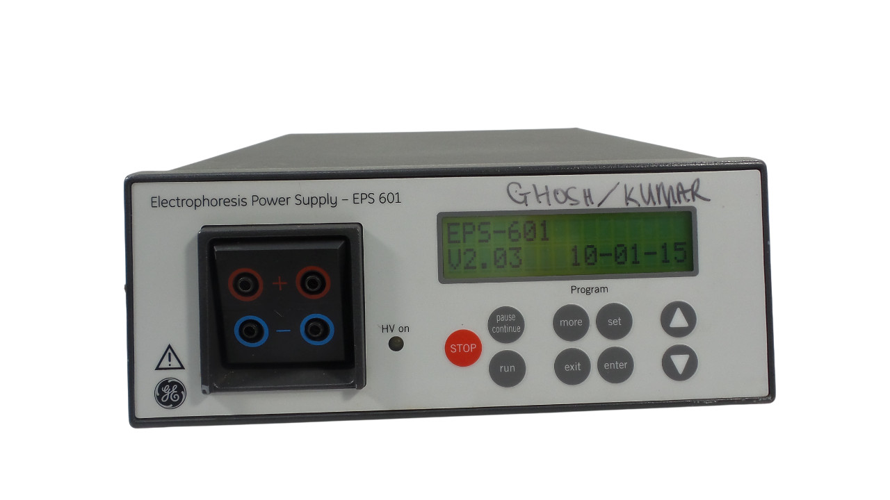 GE Healthcare 18-1130-02 EPS 601 Electrophoresis Power Supply - Free Shipping