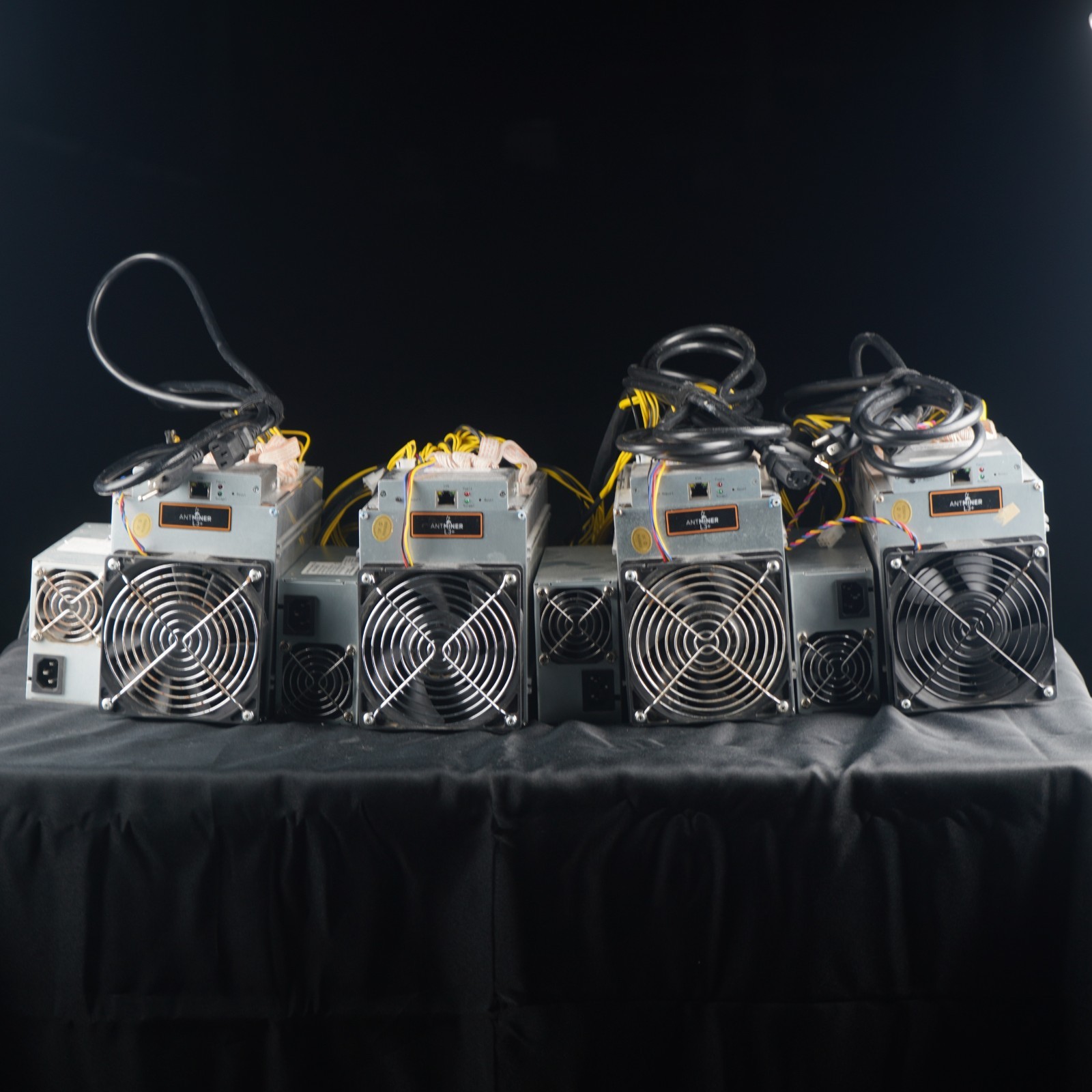 ✅ SERVICED/CLEANED ✅ - Antminer L3+ (Plus) Scrypt ASIC miner With Power Supply