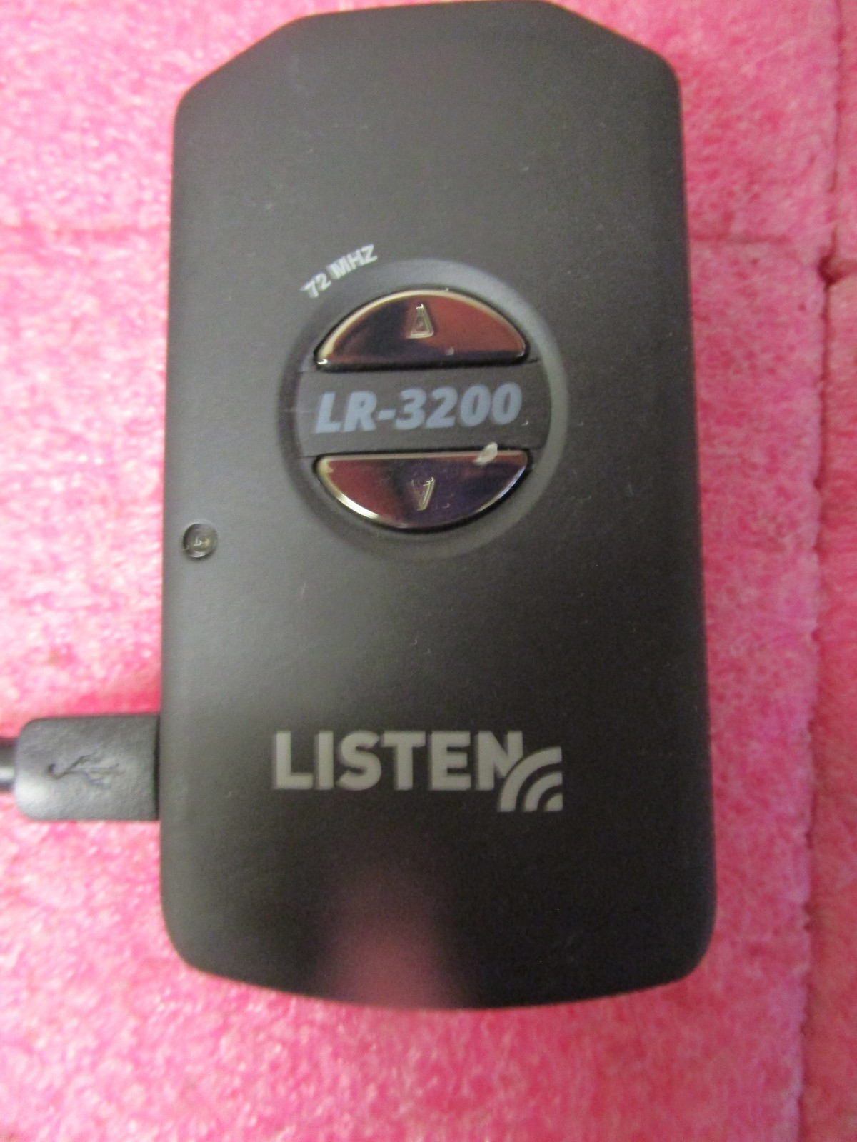 Listen Technologies LR-3200-072 Basic DSP RF Receiver (72 MHz)