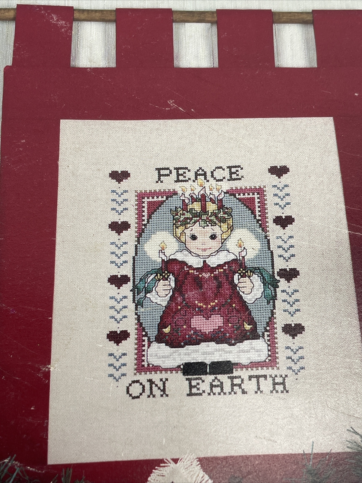 Leisure Arts Peace Angel Cross Stitch Pattern 911