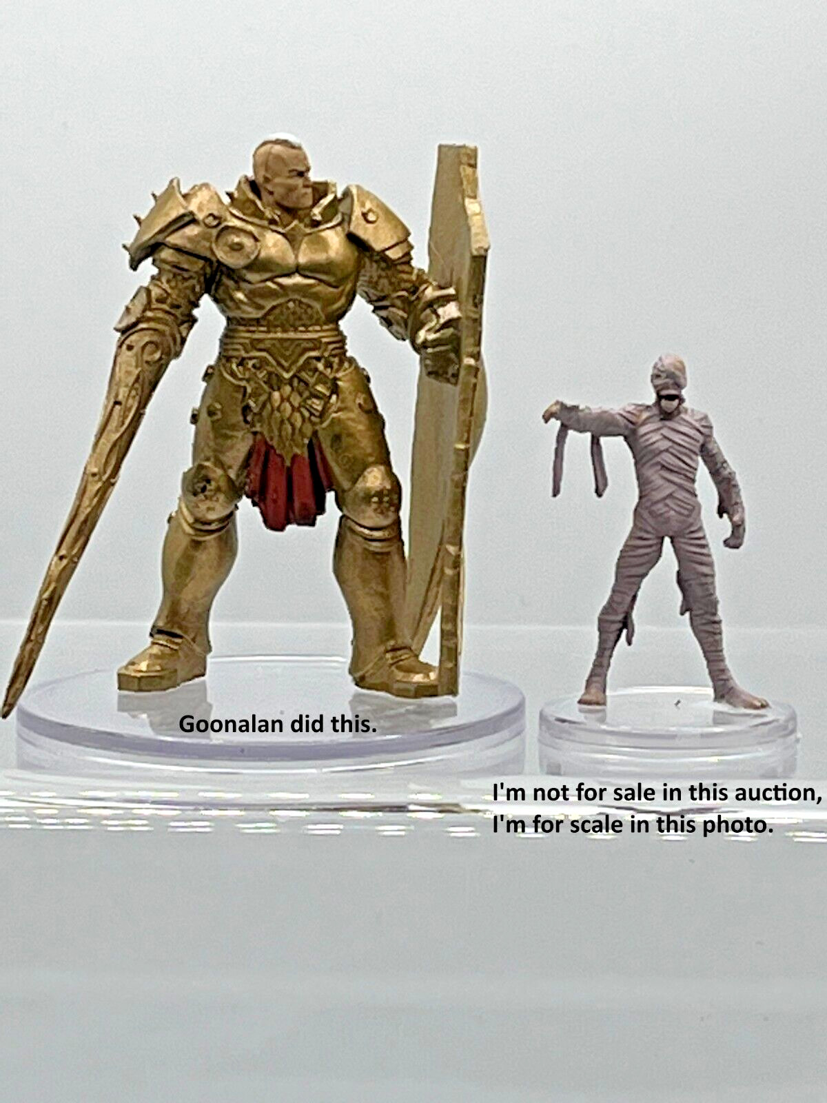 D&D Pathfinder Mini Bestiary Unleashed 30 Celestial Defender UC LARGE