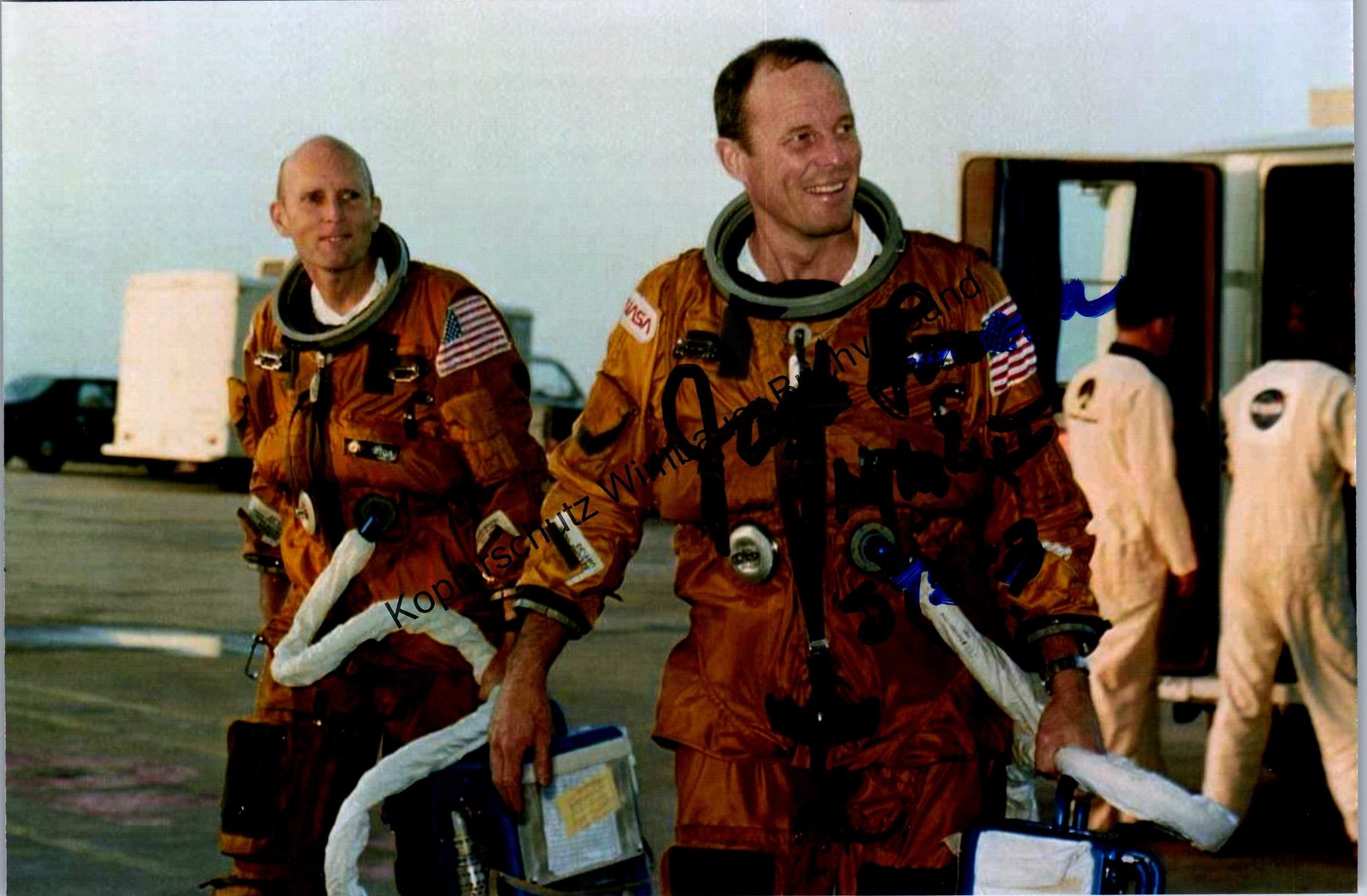 Original Autograph Jack Lousma Astronaut // Autograph Autograph Signed 342945