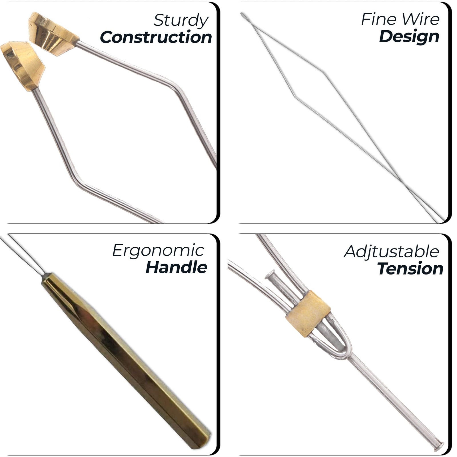 Fly Tying Bobbin and Threader Combo - Essential Fly Tying Tools, Durable Fly ...