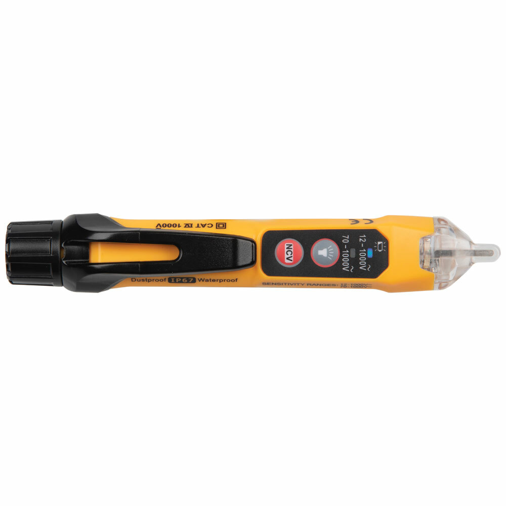 Klein Tools NCVT-3P Dual Range Non-Contact Voltage Tester with Flashlight, 12 -