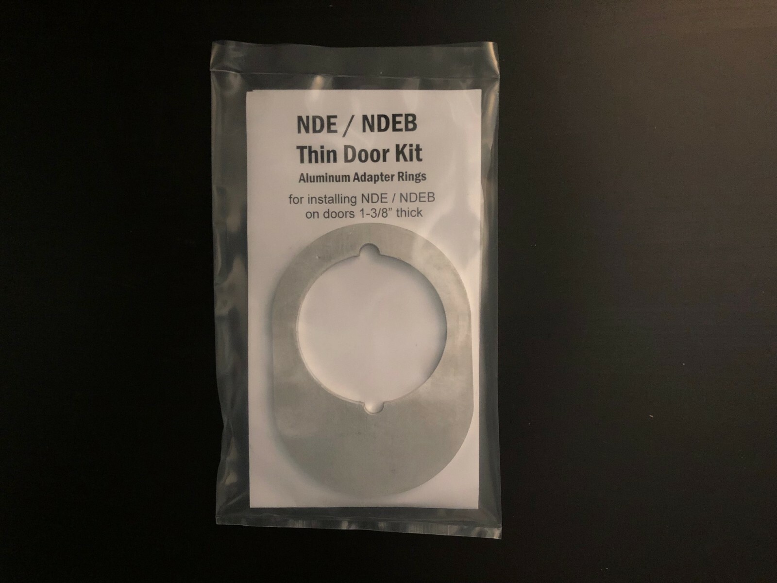 NDE / NDEB Thin Door Plates Kit for Schlage Locks