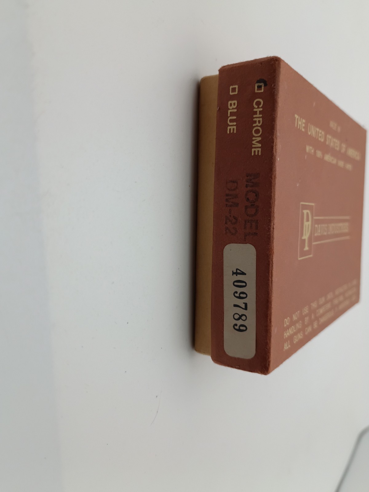 DAVIS INDUSTRIES DM-22 BOX Chrome OEM Case
