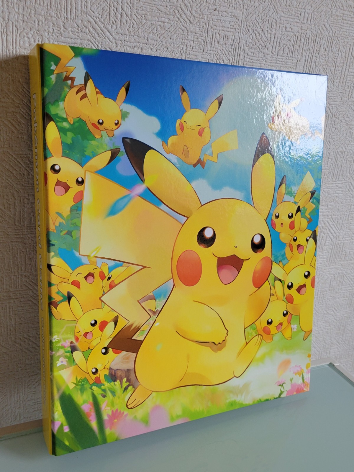 Pokemon Card Game Collection File Pikachu 10 Pocket Binder Japan New