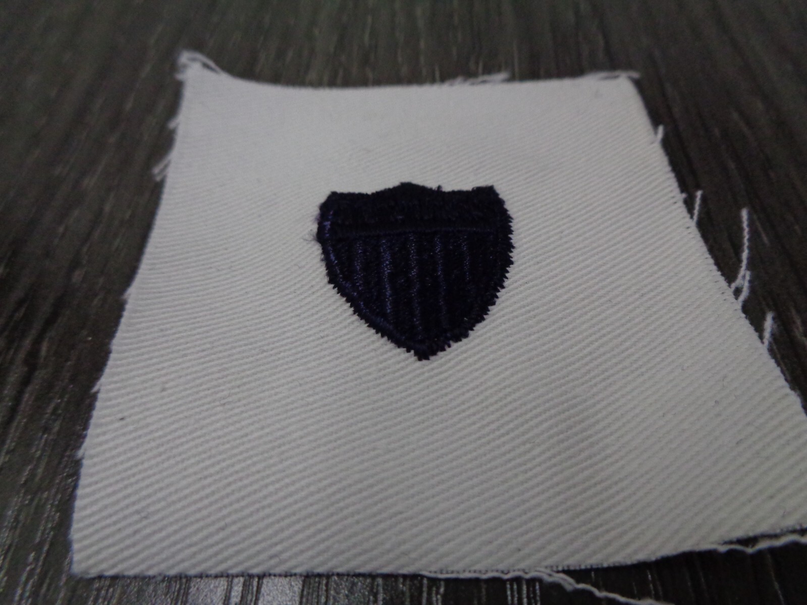 Military US COAST GUARD SHIELD Patch VIETNAM ISSUE SUMMER WHITE