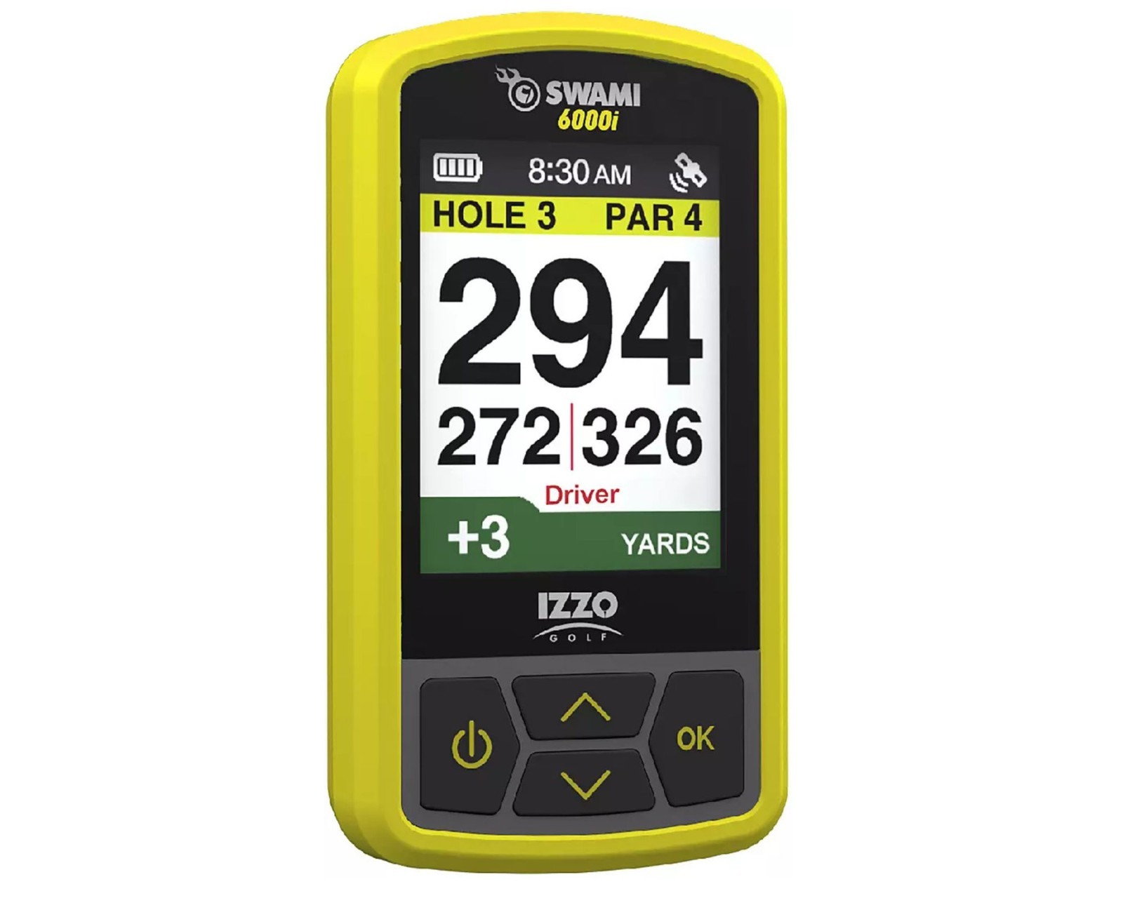 IZZO Swami 6000i Golf GPS Color: Yellow