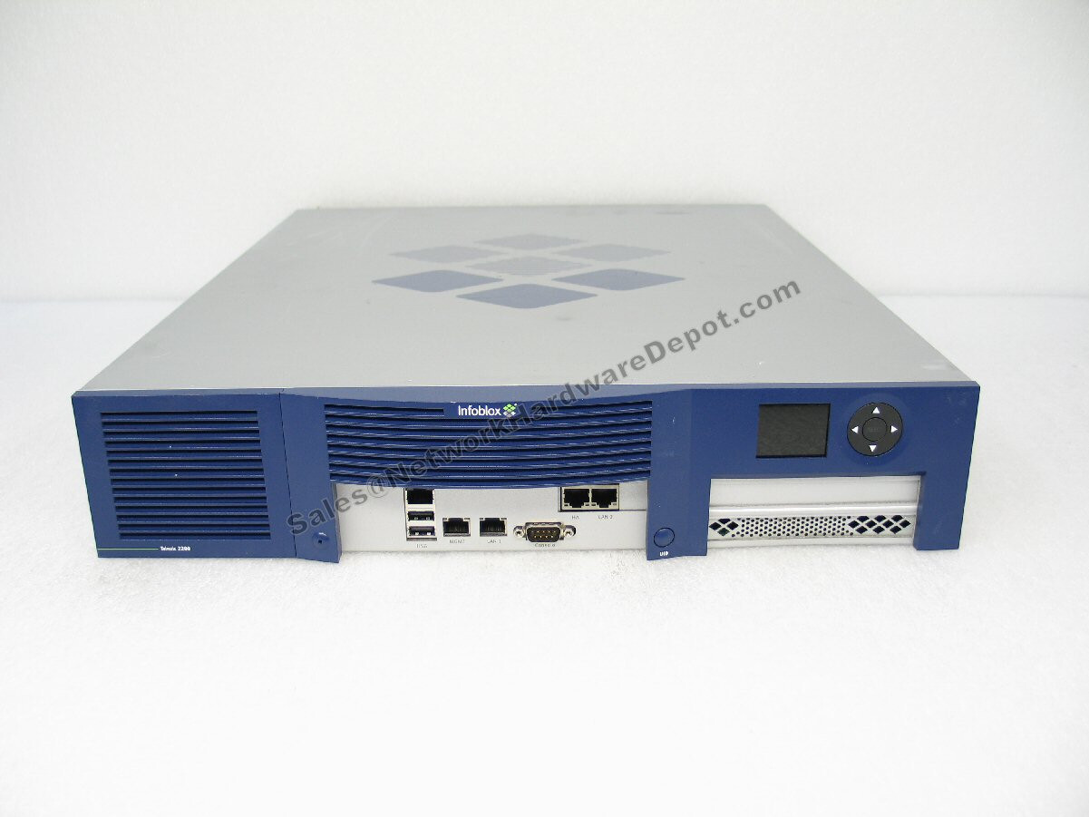 InfoBlox Trinzic TE-2220-NS1GRID-AC w/ HDD, Network Services One Grid Security