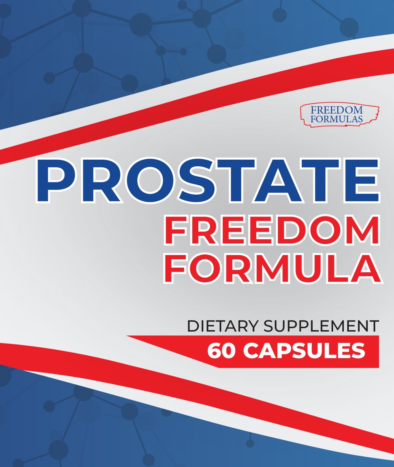 Prostate Freedom Formula - Prostate Health Supplement from Freedom Formulas - 60