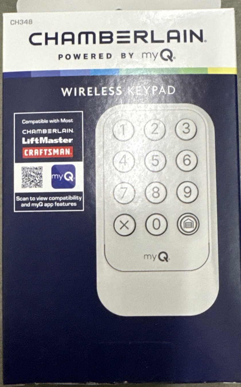 Chamberlain myQ Wireless Garage Door Keypad CH348