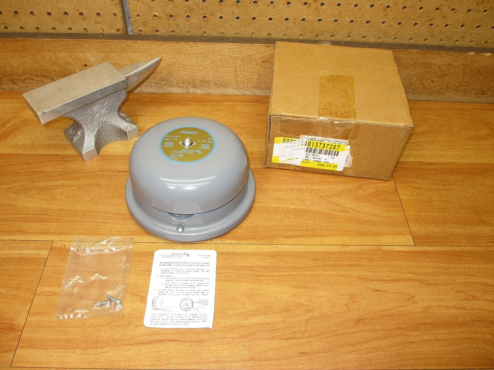 Edwards 333-6P1 *NEW* Adaptabel Signal Bell Alarm