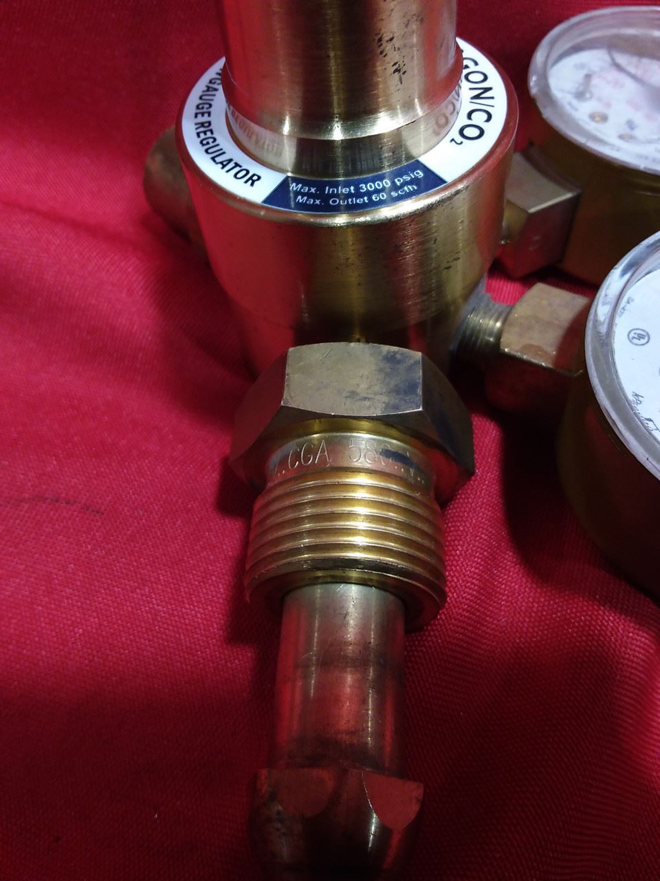 Argon KV150, Flowguage Regulator