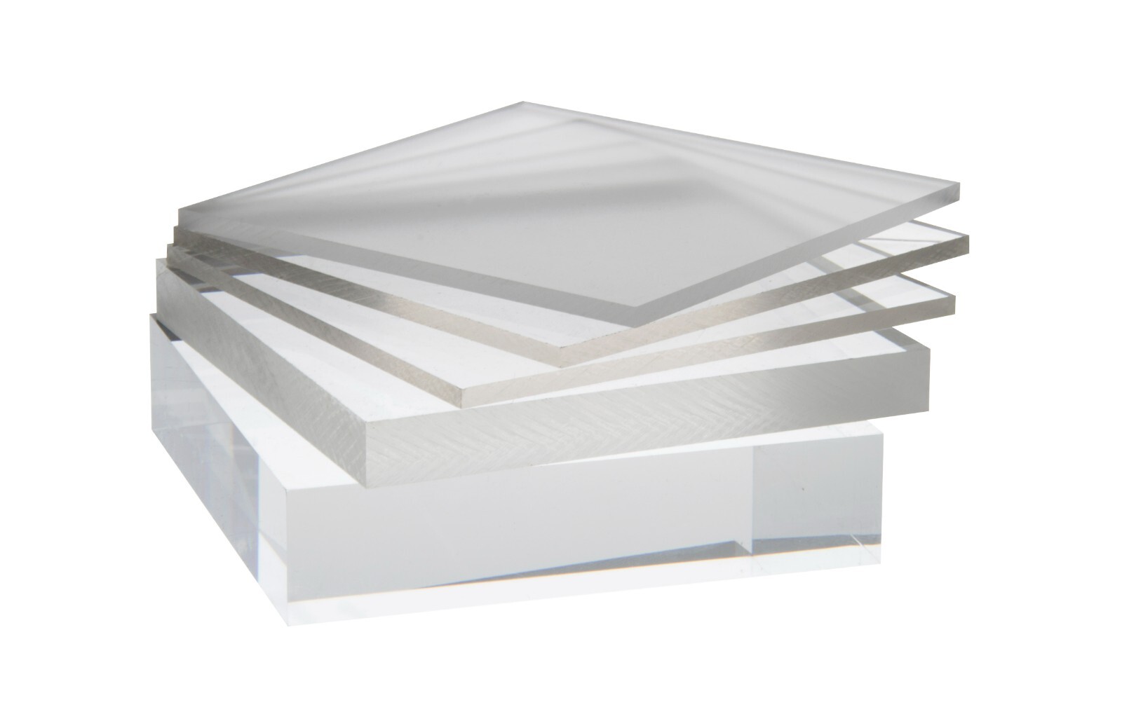 Clear Acrylic Plexiglas Clear Plastic Scratch-Resistant Replacement Sheet