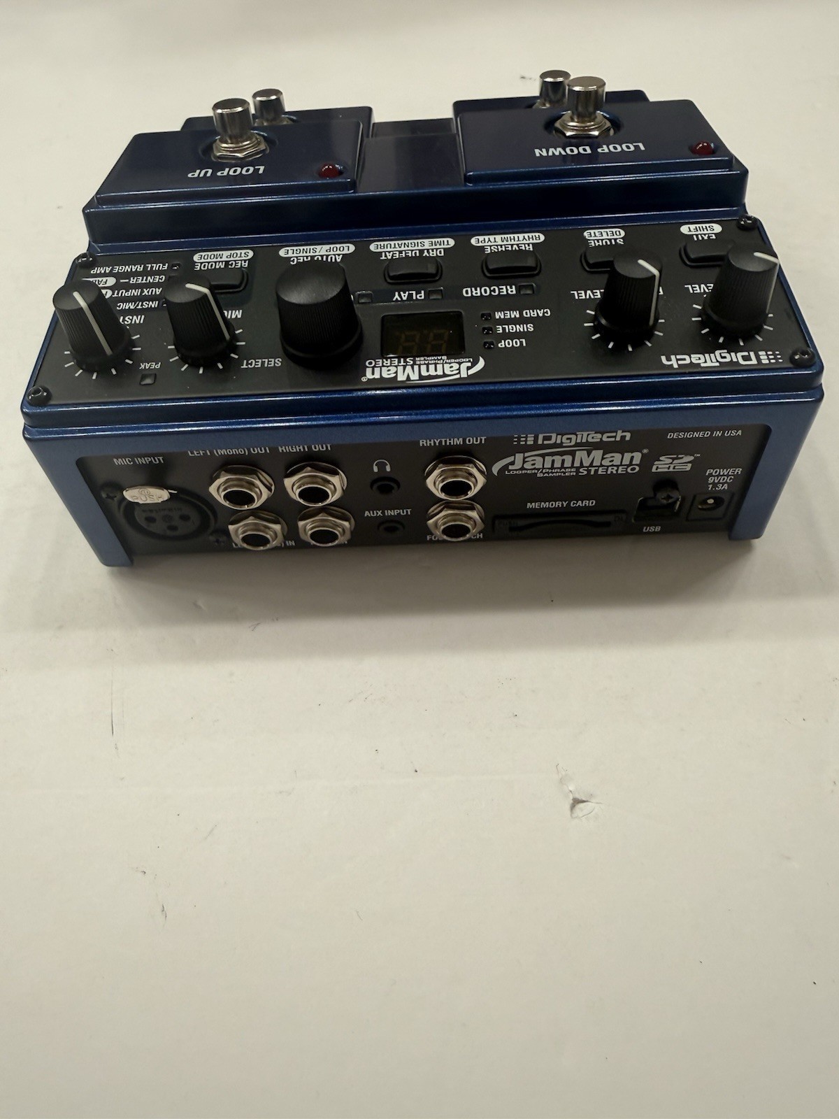 Digitech JML2 Jamman Looper / Phrase Sampler Guitar Effect Pedal + Box & PSU