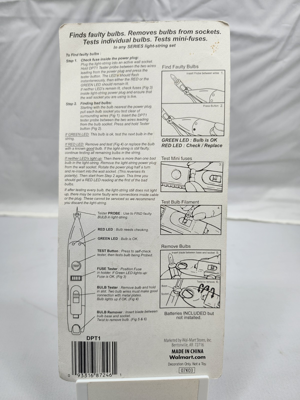 NEW Light-String Saver All-In One Lightstring Troubleshooting Tool Trim A Home