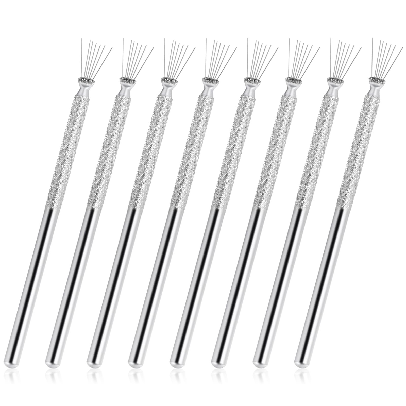 8Pk Clay Scoring Tools Stainless Steel Pottery Tool Polymer Clay Sculpting Tool