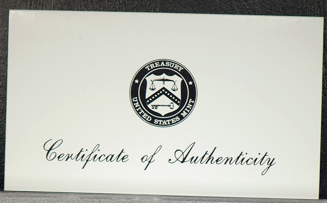 1998-s SILVER U.S. Proof Set. In a black standard size proof set container