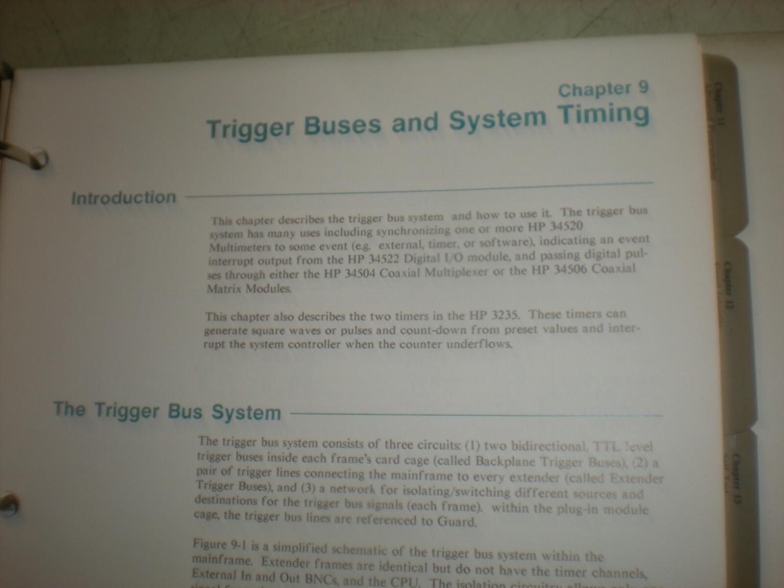 Hewlett Packard Programming & System Info Manual for HP 3235 Switch/Test Unit