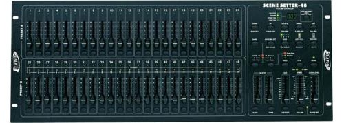 American DJ SCENE SETTER-48 Conventional Dmx Dimming Controller 48-Channel New