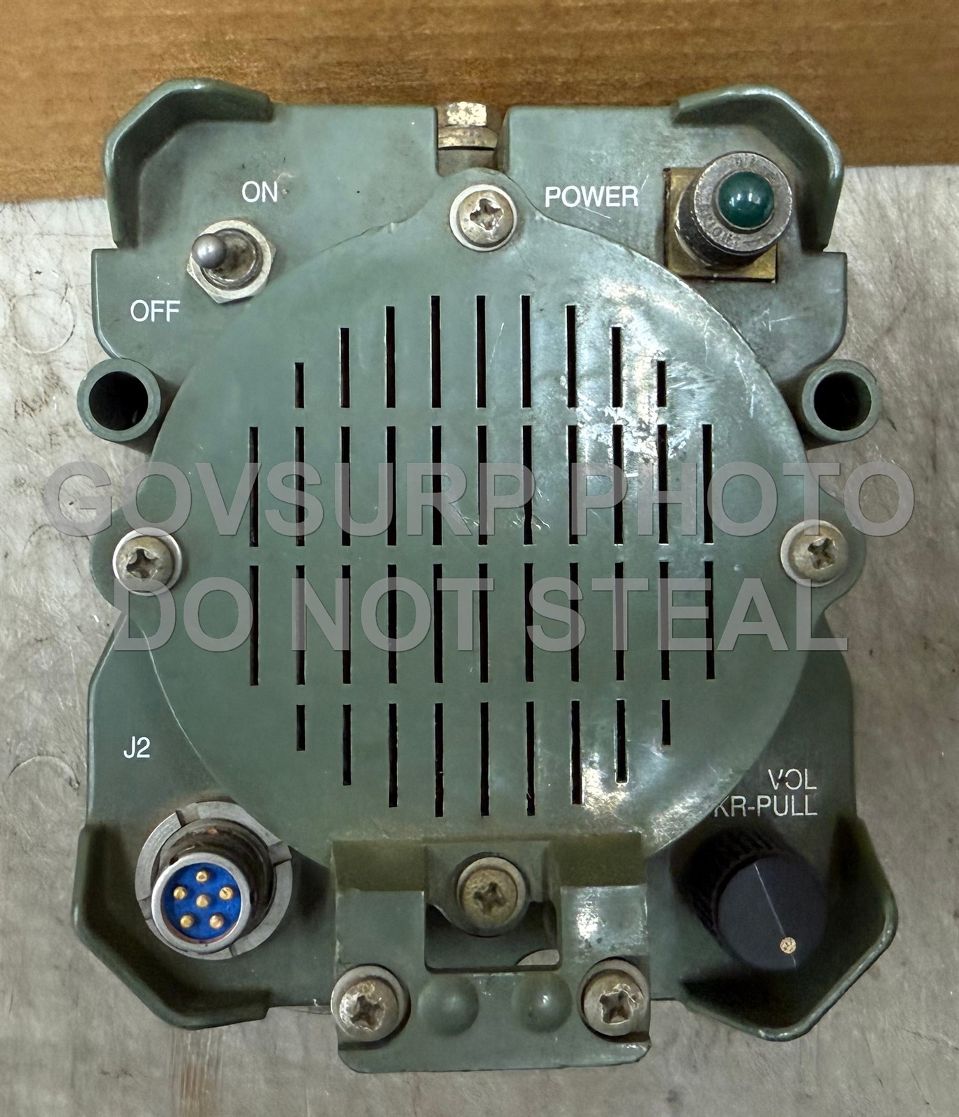 SPEAKER AMPLIFIED LS-671/VRC AS REMOVED NSN: 5965-01-222-1420