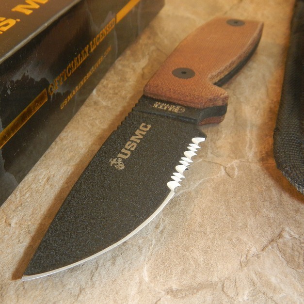 USMC Guardian 8" Combat Companion KNIFE w/Molle Sheath 440C