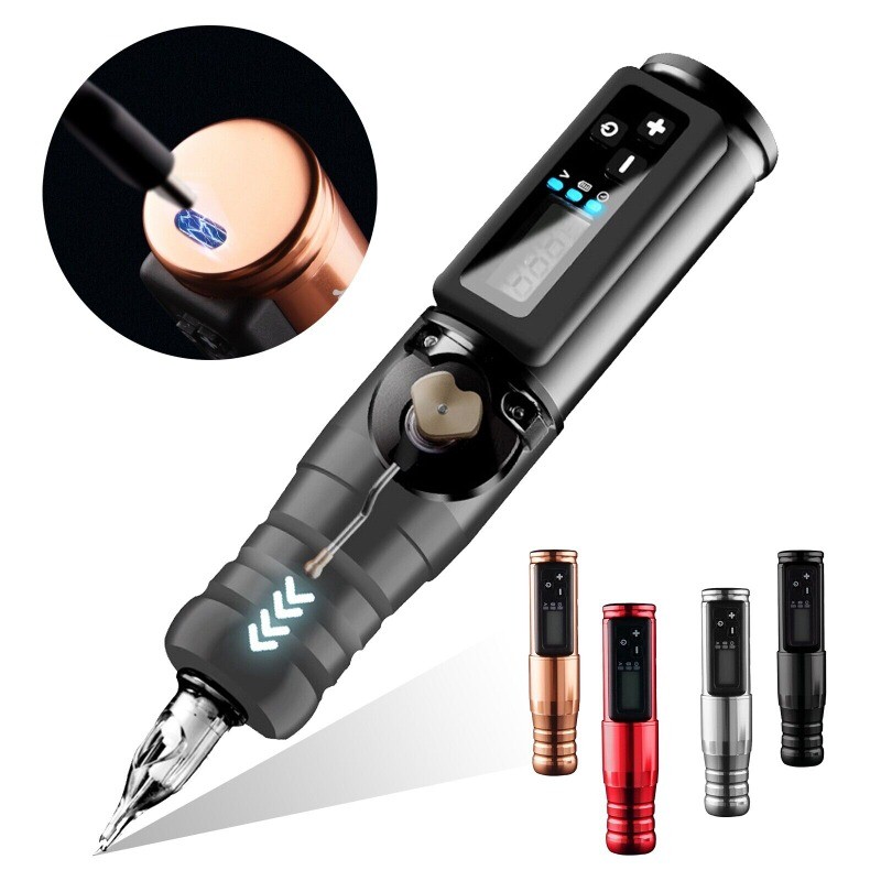 Archer Wireless Tattoo Rotary Pen Machine Precise Control 1500mAh Coreless Motor